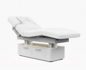 Massage und Wellnessliege MW Line Futura 2 weiß inkl. Heizung