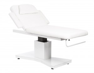 Massageliege Rubka Untergestell weiß 1 motorig