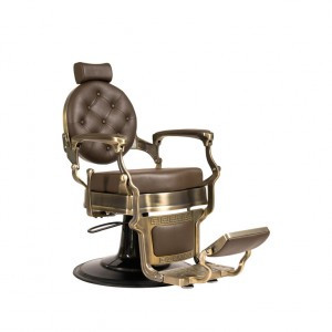 BUZZ BRONZE - Friseurstuhl Bedienstuhl Friseursessel Coiffeurstu...