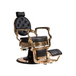 BUZZ GOLD - Friseurstuhl Bedienstuhl Friseursessel Coiffeurstuhl...