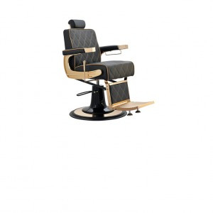 CREW GOLD - Friseurstuhl Bedienstuhl Friseursessel Coiffeurstuhl...