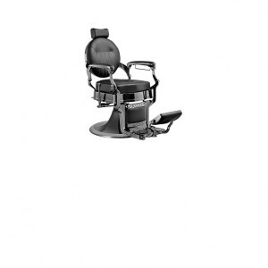 CAESAR + BLACK - Friseurstuhl Bedienstuhl Friseursessel Coiffeur...