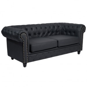 REPOSE - Zweisitzer Sofa Wartebereich - Metall & Holz, Komfort, ...