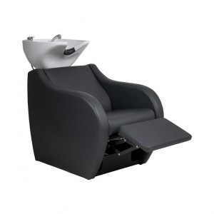 WAVE POWER + - Waschsessel mit Sitz und elektrischer Fußablage W...