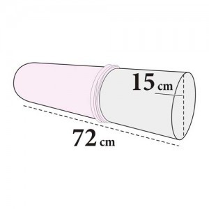 Bezug für Knierolle Maxi – Frottee, 100% Baumwolle, waschbar, fü...
