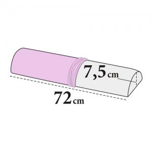 Bezug für Kniestütze halbrund Maxi – Velour, 100% Baumwolle, was...