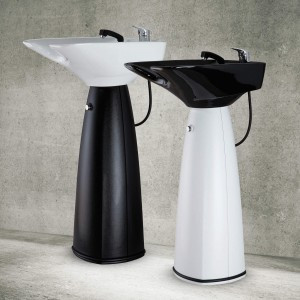 "Contura Form" Friseur 360° Schwenkbare Waschsäule Kunststoff + ...