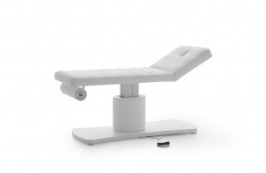 E-Motion 2.0 Elektrisches Massagebett, Mattweiß-Laminat, White S...