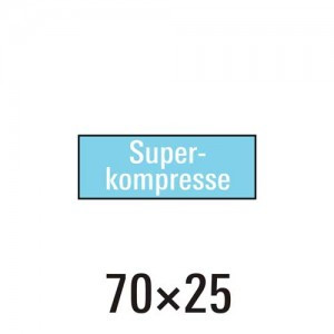 Handtuch Superkompresse 6er-Set – 70×25 cm, 500 g/m², superflaus...