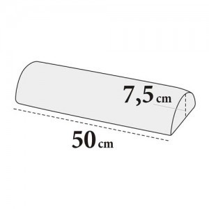 Kniestütze halbrund – Frottee, 100% Baumwolle, waschbar, für Pra...