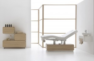 NAT EVO PLUS Elektrisches Massagebett mit zwei Säulen, 4 Motoren...
