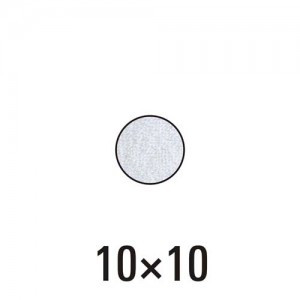 Profi Abreinigungstuch Paddy 10er-Set – Ø10 cm, 500 g/m², superf...