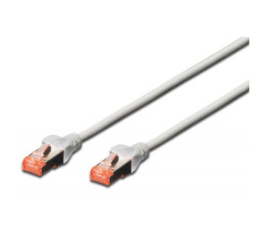 Cabo de Rede RJ45 Cat6 S/FTP Cinzento (50cm) - EWENT