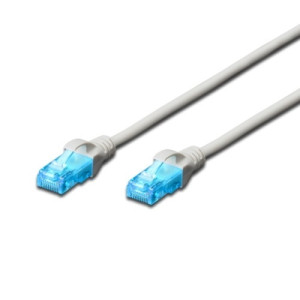Cabo de Rede RJ45 Cat5e U/UTP Cinzento (10 mts) - EWENT