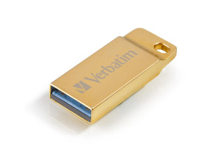 Pen Drive Metal Executive 32 GB USB Type-A 3.2 Gen 1 (3.1 Gen 1) Dourado - VERBATIM