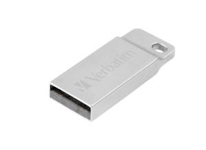 Pen Drive Metal Executive 16 GB USB Type-A 2.0 (Prateado) - VERBATIM