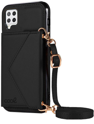 Capa Samsung A426 Galaxy A42 5G Carteira Pendente (Preto) - COOL
