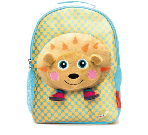 Mochila com Peluche Super-Soft Ouriço - OOPS
