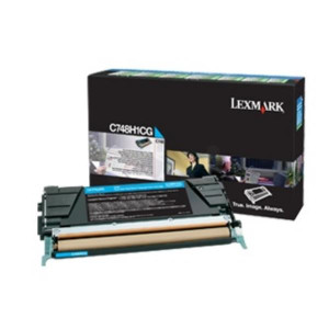 Toner C748 DE / DTE / E Ciano (10000 páginas) - LEXMARK