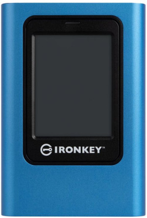 Disco Externo IronKey Vault Privacy 80 960GB USB 3.2 Gen1 (Azul) - KINGSTON