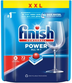 Pack 72x Cápsulas Power All-In-1 XXL - FINISH