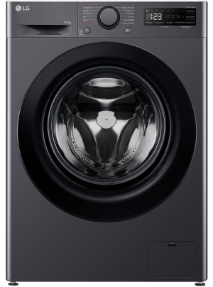 Máquina de Lavar e Secar Roupa F4DR509S6M 9/6Kg 1400RPM (Preto) - LG