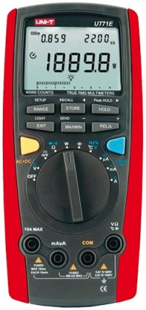 Multimetro Digital Automático c/ Interface USB - UNI-T