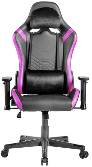 MARS-GAMING Cadeira Gaming MGC-PRO (Preto/Rosa) - MARS GAMING