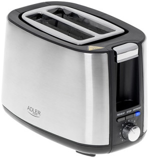 Torradeira 900W (Inox) - ADLER