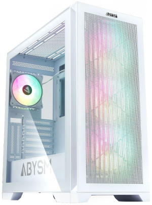 Caixa de PC E-ATX Danube Mura BX300 ARGB  (Branco) - ABYSM