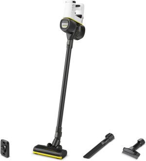 Aspirador Vertical VC 4 s/ Fios My Home (Branco) - KARCHER