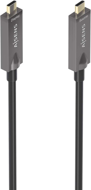Cabo USB-C - USB-C 3.1 4K 3A 60W (10mts) - AISENS