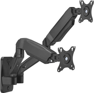 Suporte p/ 2 Monitores 9Kg 17-32" (Preto) - AISENS
