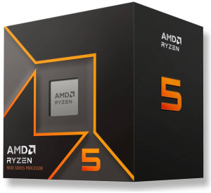 Processador Ryzen 5 9600 "Zen 5" 6-Core 3.8GHz c/ Turbo 5.2GHz 38MB Cache SktAM5 - AMD