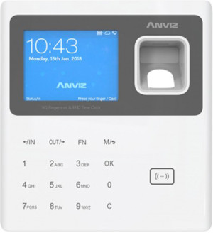 Leitor Biométrico Autónomo de Presença c/ Cartão EM, Impressão Digital e Password - ANVIZ