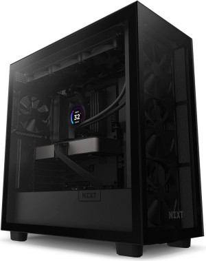 Caixa ATX H7 Flow (2024) Vidro Temperado (Preto) - NZXT