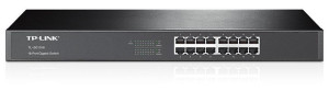 Switch 16 Portas 10/100/1000Mbps Rack - TP-LINK