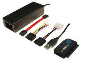 Adaptador USB2.0 -> Discos Rigidos 2,5" e 3,5" Zoll ID - LogiLink