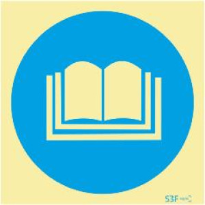 Sinais de Obrigação - Vinil 600x600mm