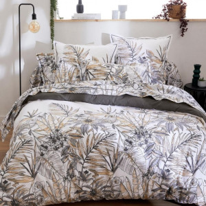Drap 100% coton Tradilinge SUMATRA FUSAIN