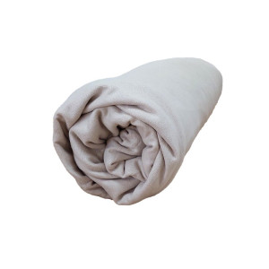 Drap housse FLANELLE 100% coton Tradilinge (Couleur : Nougat)