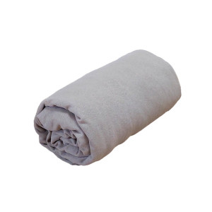 Tradilinge Drap housse jersey 100% coton MASTIC