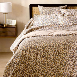 Taie percale Tradilinge FAUVE BEIGE