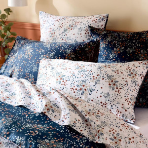 Taie satin Tradilinge LILOU MARINE