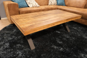 Salontafel mangohout 130 cm