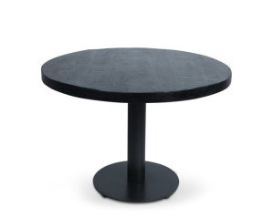 Ronde eettafel mangohout 110 cm