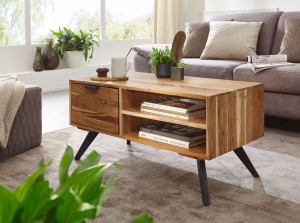 Wohnling Salontafel acaciahout 95 cm