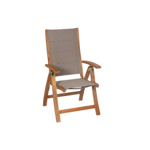 Acapulco Klappsessel gepadded Akazienholz
