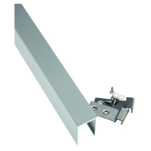 Alu-Abdeckleiste 24,8x40x1761 mm silber