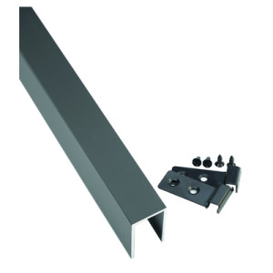 Alu-Abdeckleiste 24,8x40x1761mm anthrazit